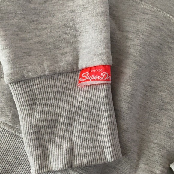 Superdry Women’s Hooded Sweater Sz Large - Picture 3 of 9